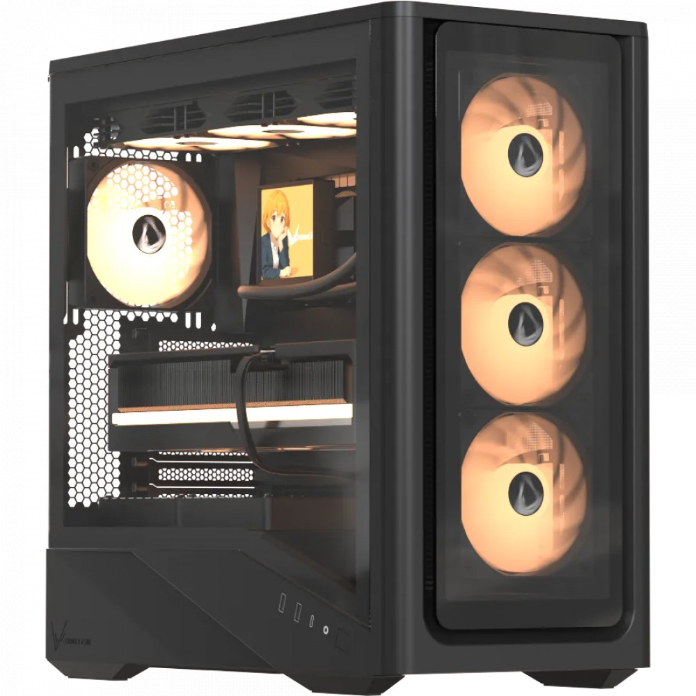 Корпус Formula Air Power G9 DUO PA Black Mid-Tower — фото товара