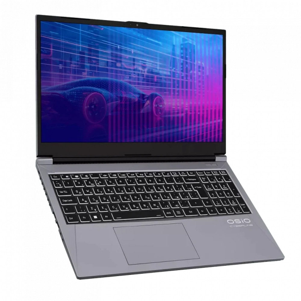 Ноутбук OSIO CyberLine C150i C150i-003 15.6 ", FHD 1920x1080 (16:9), Intel, Core i5, 16 Гб, 512 ГБ, NVIDIA GeForce RTX 4060 - миниатюра 2