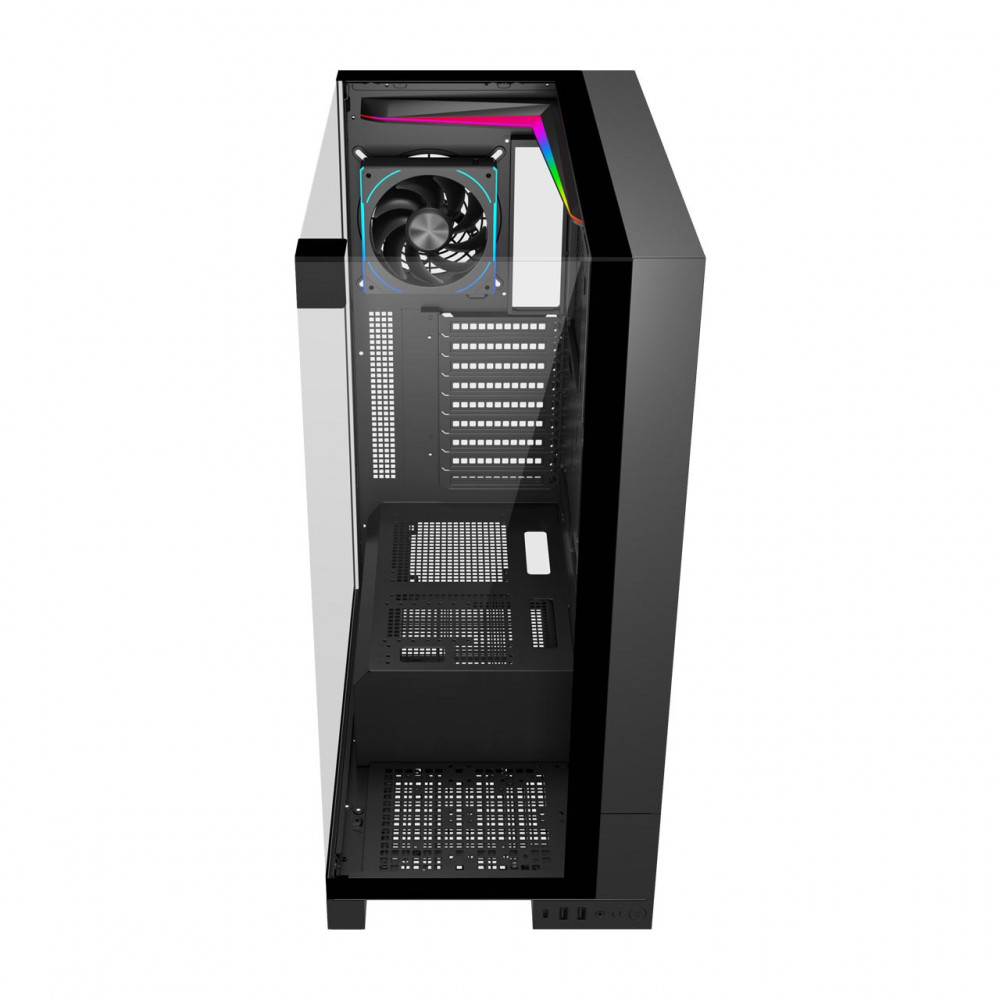 Корпус FSP U691-BP Black Mid-Tower - миниатюра 3