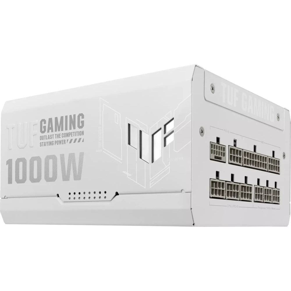 Блок питания Asus TUF Gaming 1000W Gold White Edition TUF-GAMING-1000G-WHITE 1000 Вт - миниатюра 7