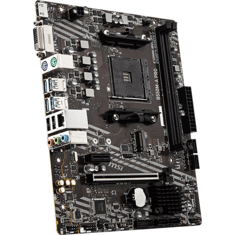 Материнская плата MSI B550M-A PRO Micro-ATX, AMD AM4 — фото товара