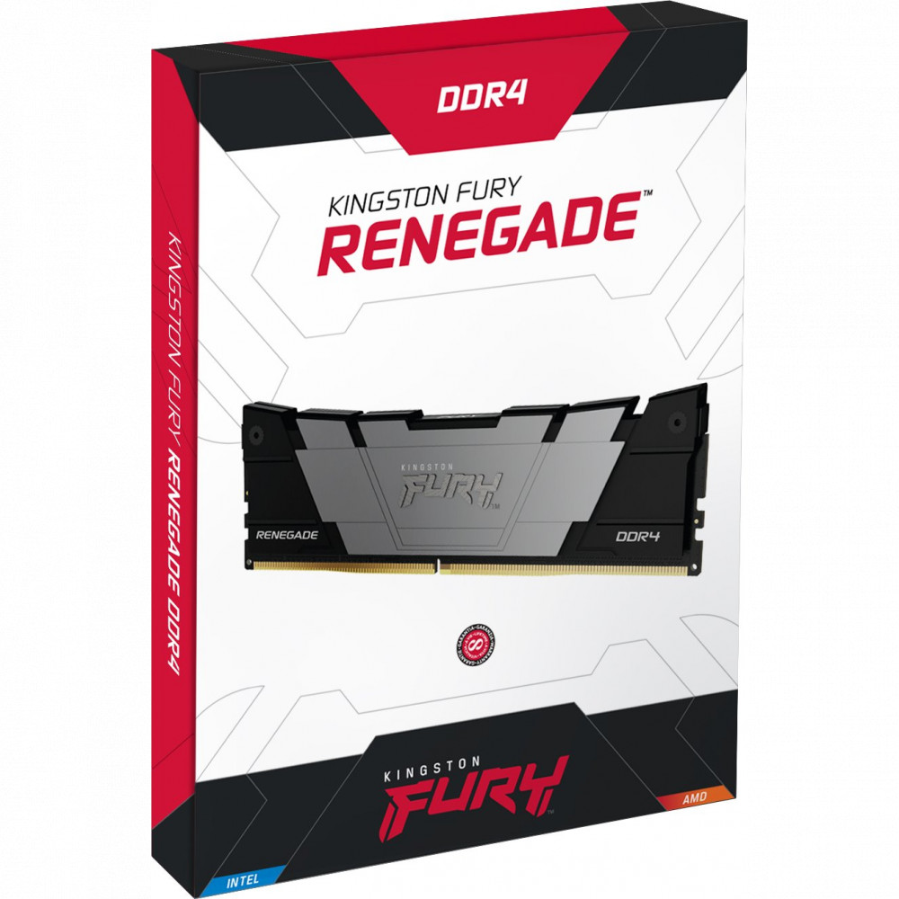 ОЗУ Kingston Fury Renegade KF432C16RB2K2/16 DIMM, DDR4, 16 Гб (2 х 8 Гб), 3200 МГц - миниатюра 4
