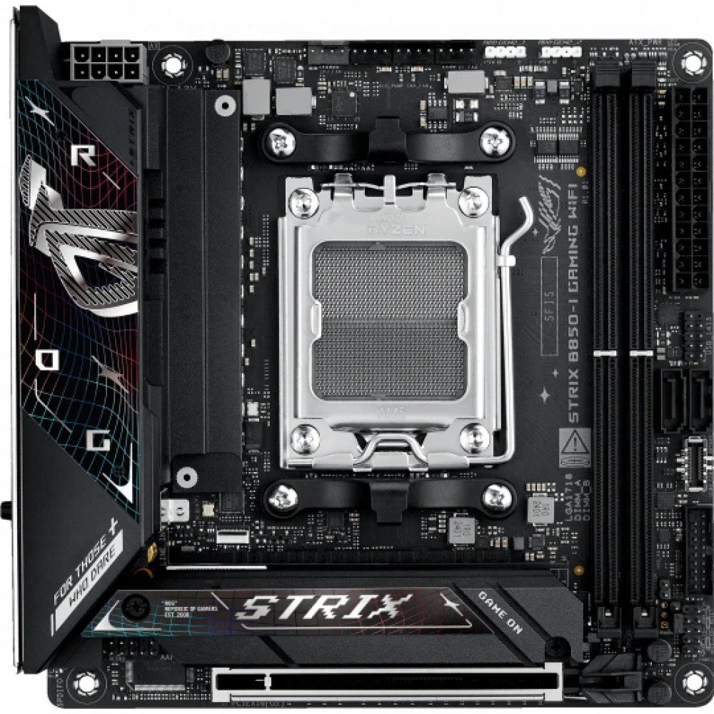 Материнская плата Asus ROG STRIX B850-I GAMING WIFI Mini-ITX, AMD AM5 - миниатюра 2