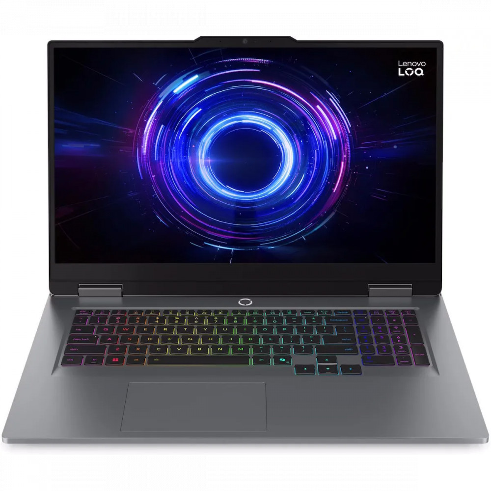 Ноутбук Lenovo LOQ 17IRX10 83JH009FRK 17.3 ", FHD 1920x1080 (16:9), Intel, Core i7, 16 Гб, 512 ГБ, nVidia GeForce RTX 5070 — фото товара