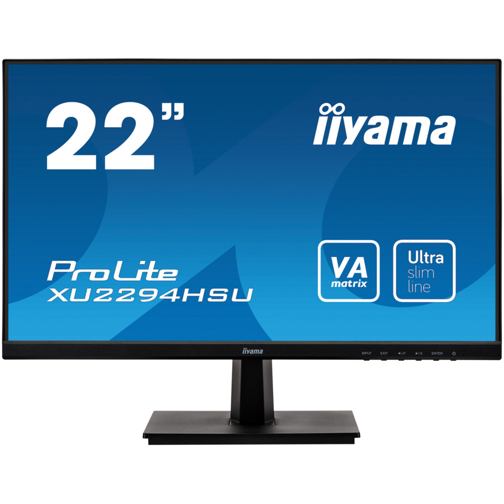 Монитор IIYAMA XU2294HSU-B1 21.5 ", VA, Full HD 1920x1080 (16:9), 75 Гц — фото товара