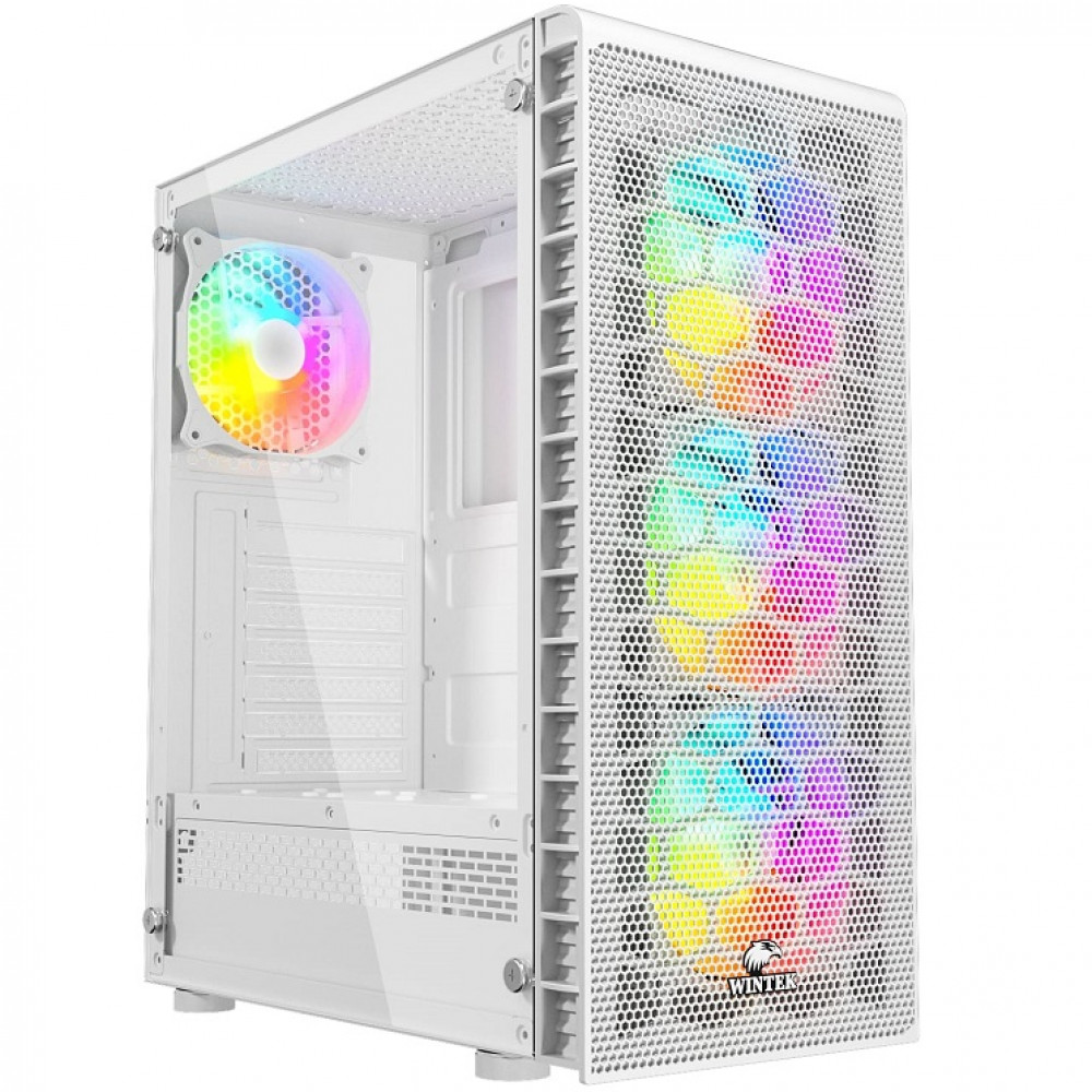 Корпус Wintek Energy White JX188-11-M-W TG Mid-Tower — фото товара