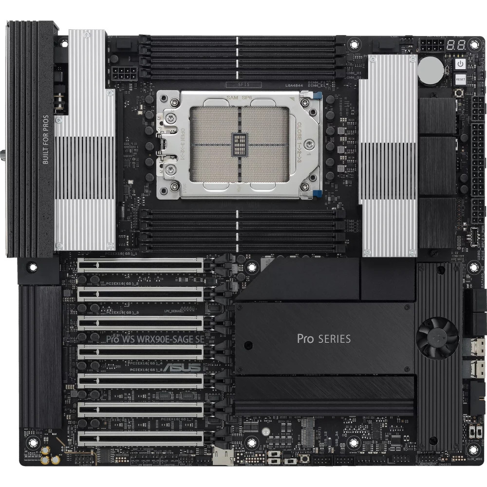 Материнская плата Asus PRO WS WRX90E-SAGE SE 90MB1FW0-M0EAY0 AMD sTR5 — фото товара