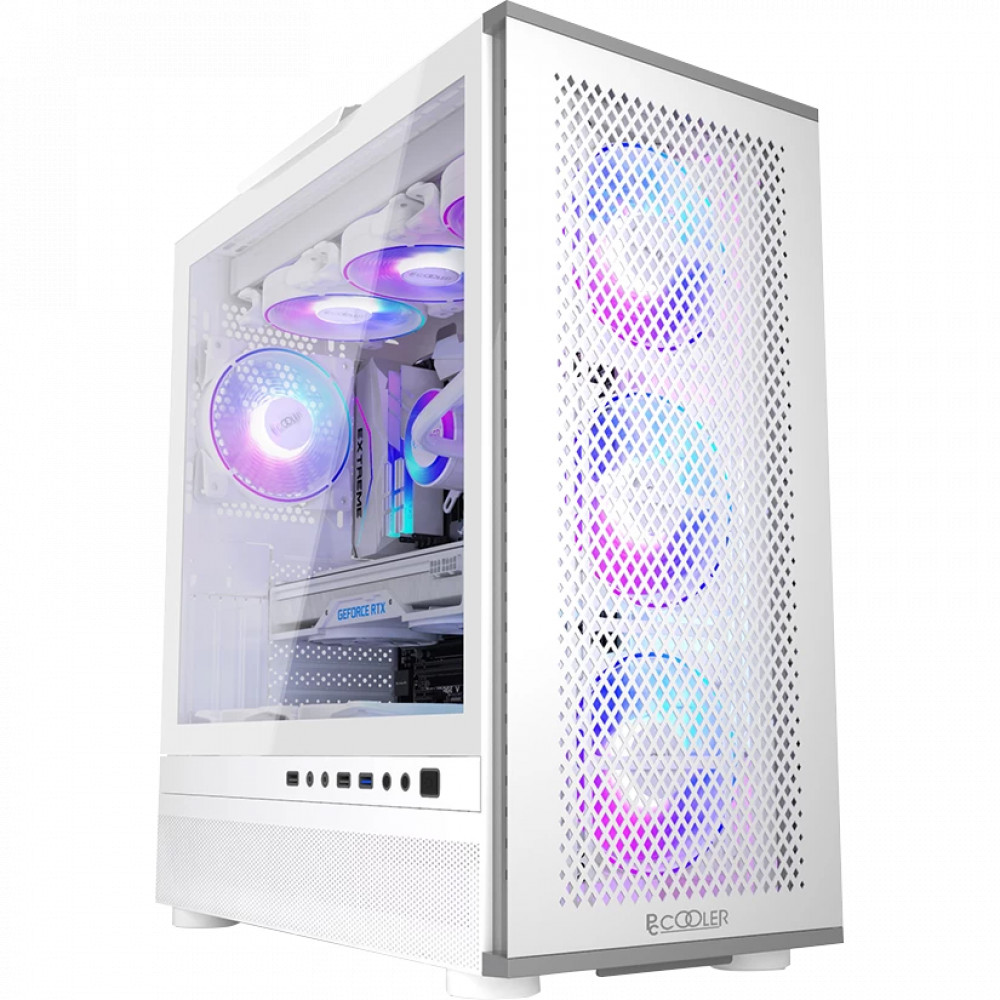 Корпус PCcooler MASTER ME200 MESH White MASTER ME200W MESH Mid-Tower — фото товара