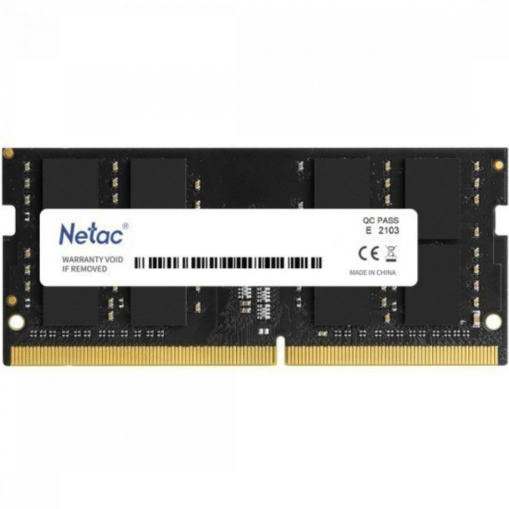 ОЗУ Netac 16 ГБ NTBSD5N48SP-16 SO-DIMM, DDR5, 16 Гб, 4800 МГц — фото товара