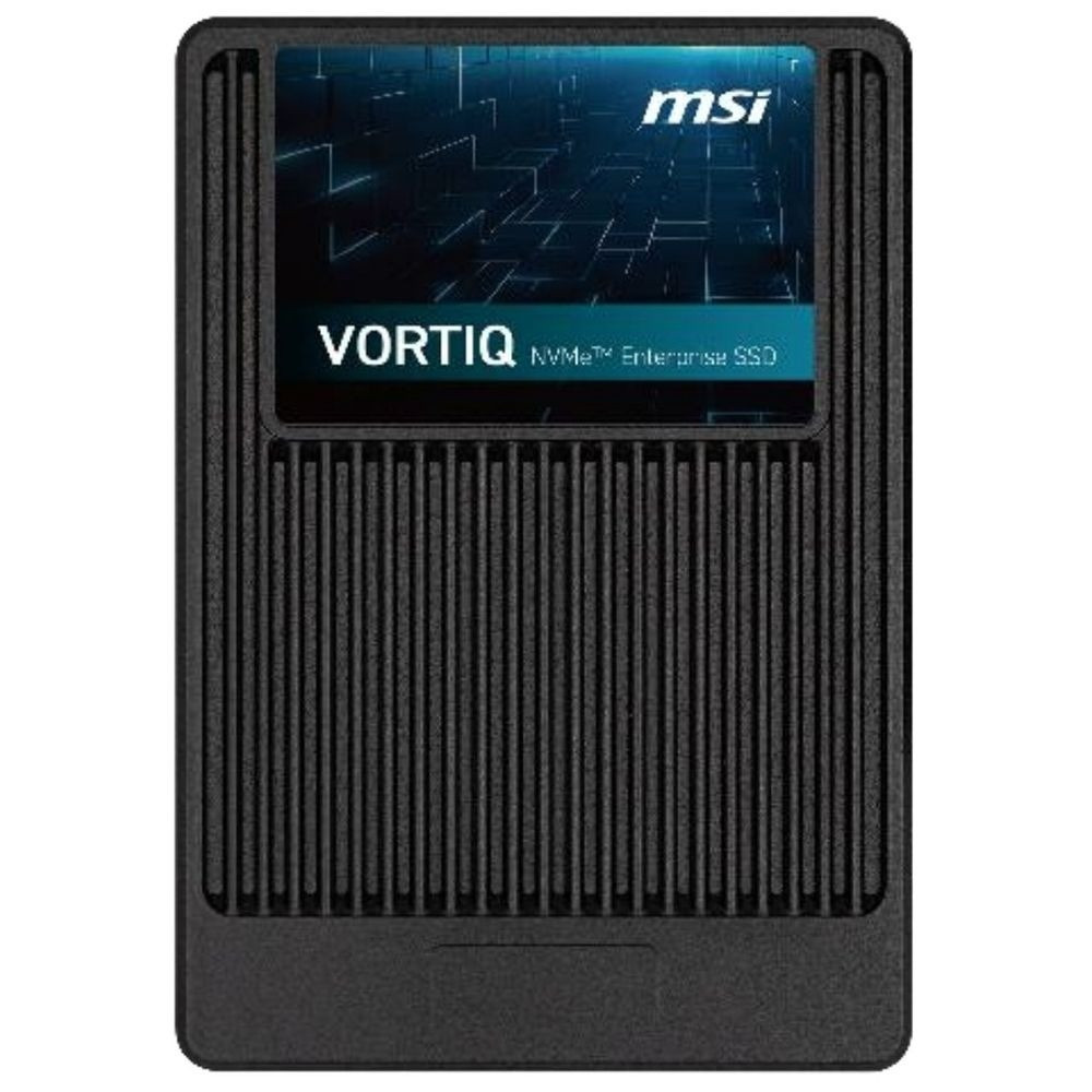 Жесткий диск MSI VORTIQ E21SYMWT S78-440T100-P83 SSD (твердотельные), 7680 ГБ, 2.5 дюйма, U.2 — фото товара