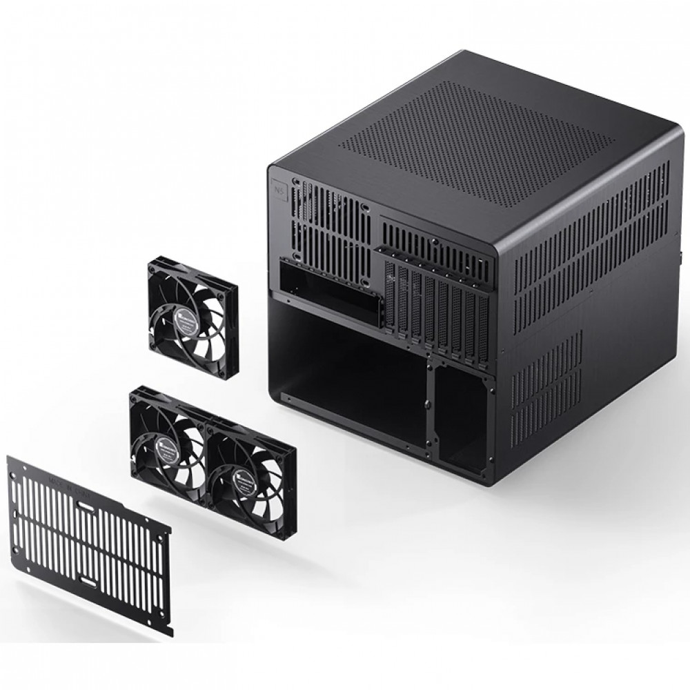 Корпус Jonsbo N5 Black Mini-Tower - миниатюра 2