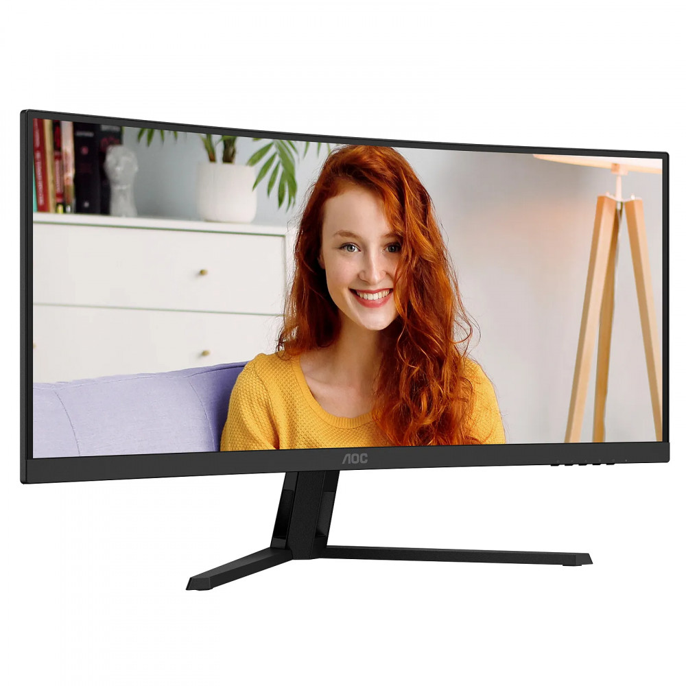 Монитор AOC CU34B3E/01 34 ", VA, Ultra-Wide QHD 3440x1440 (21:9), 120 Гц - миниатюра 2