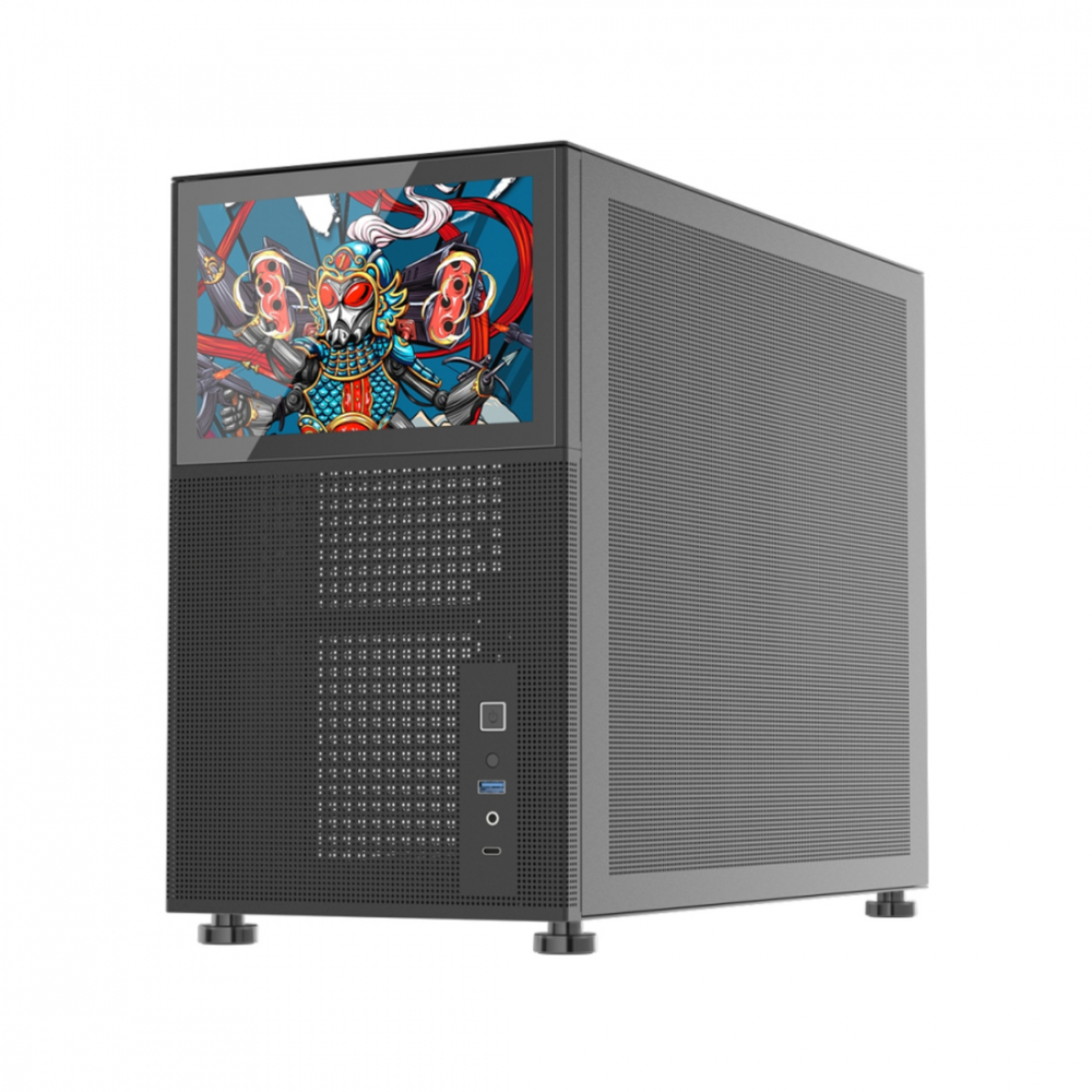 Корпус 1STPLAYER Mi6-EV-BK Mini-Tower — фото товара