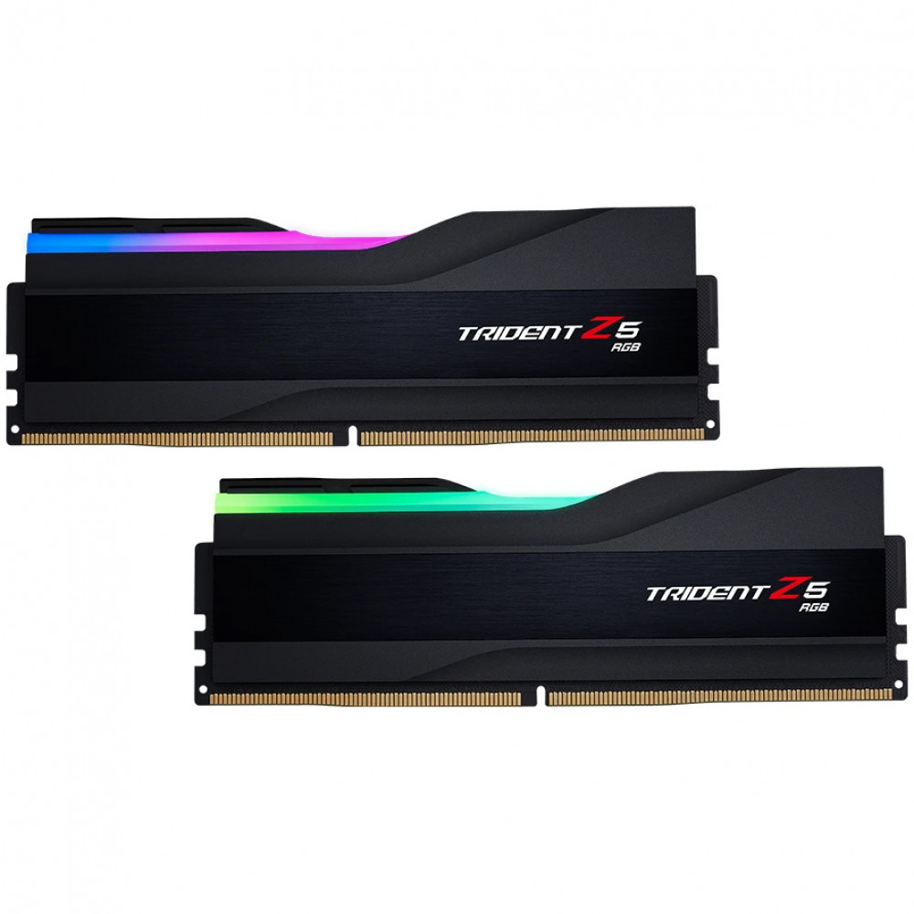 ОЗУ G.Skill Trident Z5 RGB F5-5600J3636D32GX2-TZ5RK DIMM, DDR5, 32 Гб (2 х 16 Гб), 5600 МГц — фото товара