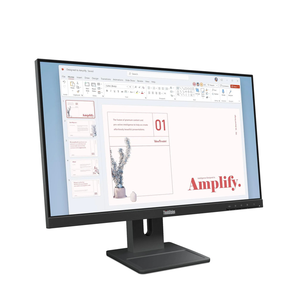 Монитор Lenovo 64BAMAT1EU 23.8 ", IPS, Full HD 1920x1080 (16:9), 100 Гц - миниатюра 2