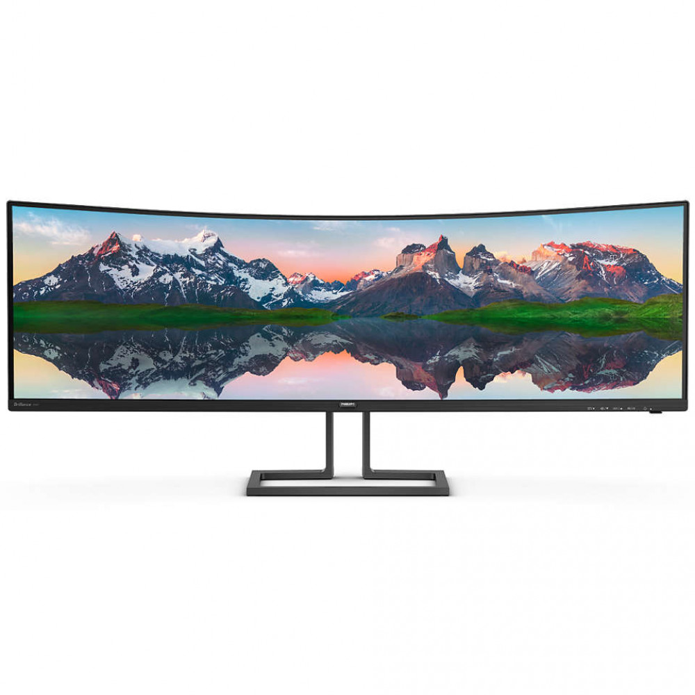 Монитор Philips 498P9Z/00 49 ", VA, Dual Quad HD 5120x1440 (32:9), 165 Гц - миниатюра 2