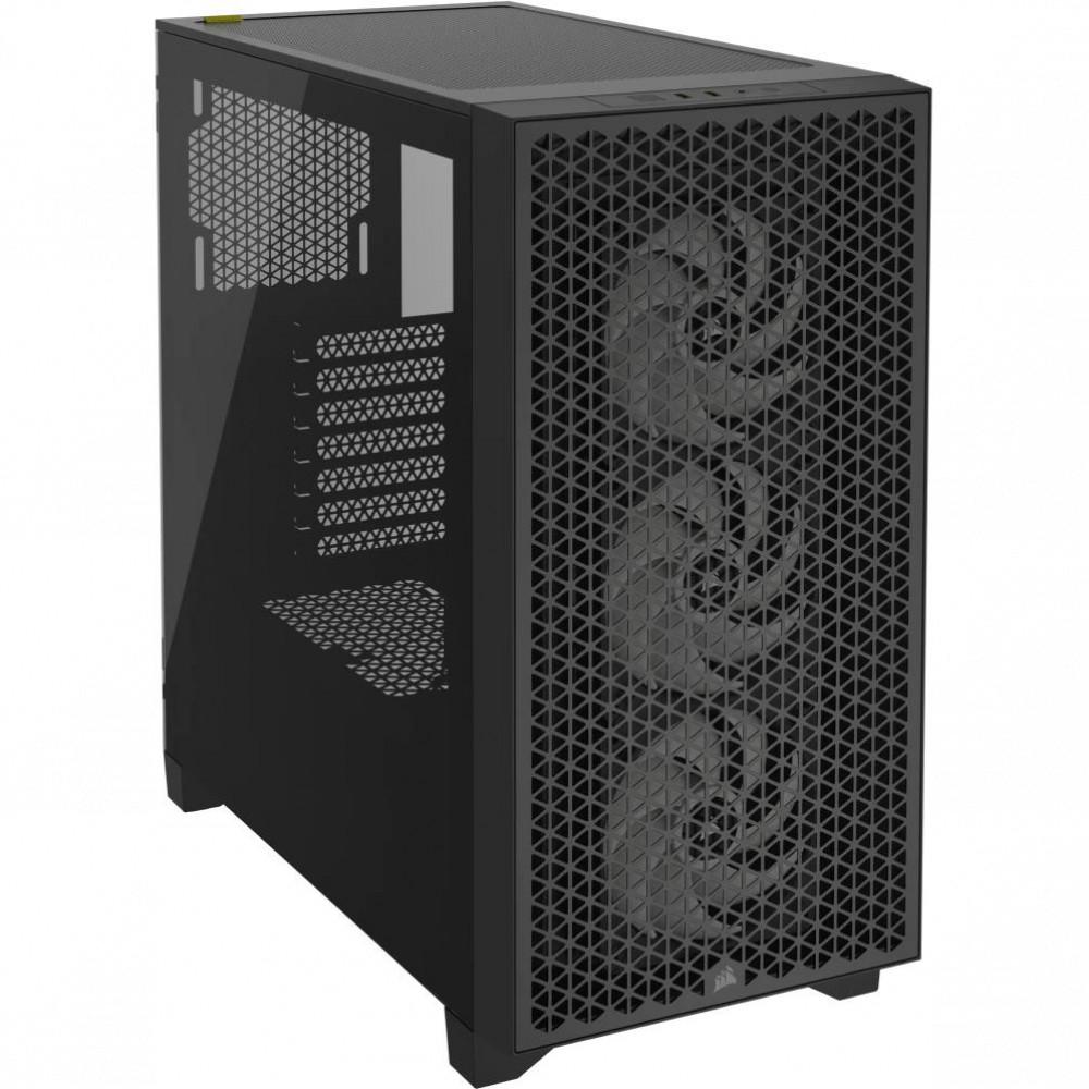 Корпус Corsair 3000D RGB Airflow Black CC-9011255-WW Mid-Tower - миниатюра 4