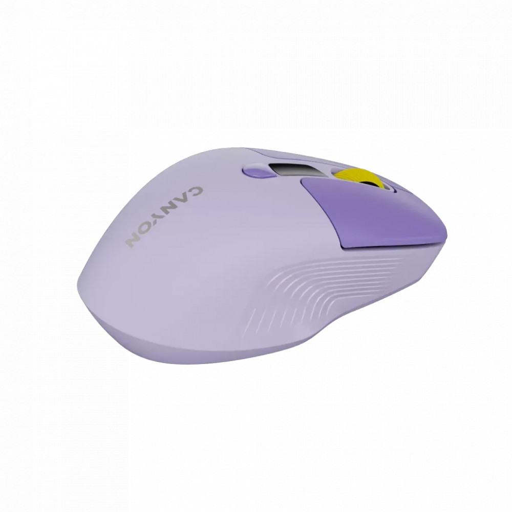 Мышь Canyon MW-26 LCD Silent Dual Mode Wireless Violet CNS-CMSW26V Бюджетные, Беспроводная - миниатюра 3