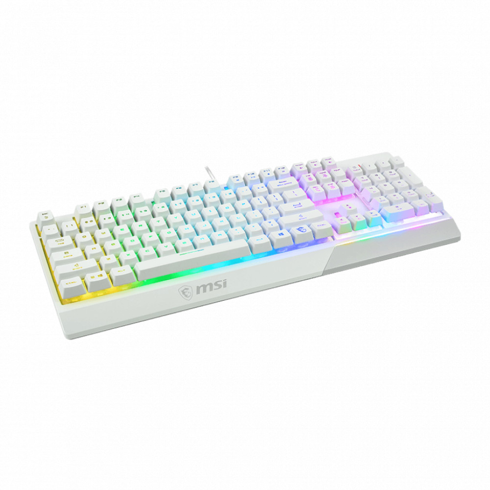 Клавиатура MSI Vigor GK30 WHITE RU Проводная, USB - миниатюра 3