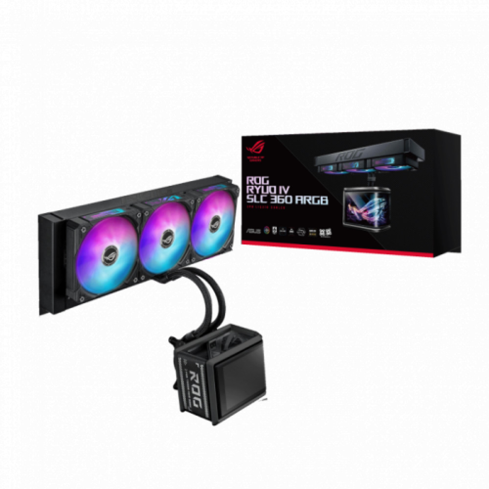 Система охлаждения Asus ROG Ryuo IV SLC 360 ARGB Для процессора — фото товара