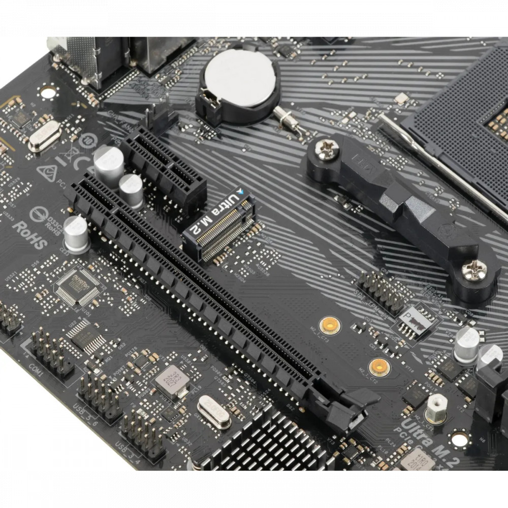 Материнская плата ASRock A520M-HDV A520M-HDV DDR4 Mini-ATX, AMD AM4 - миниатюра 5