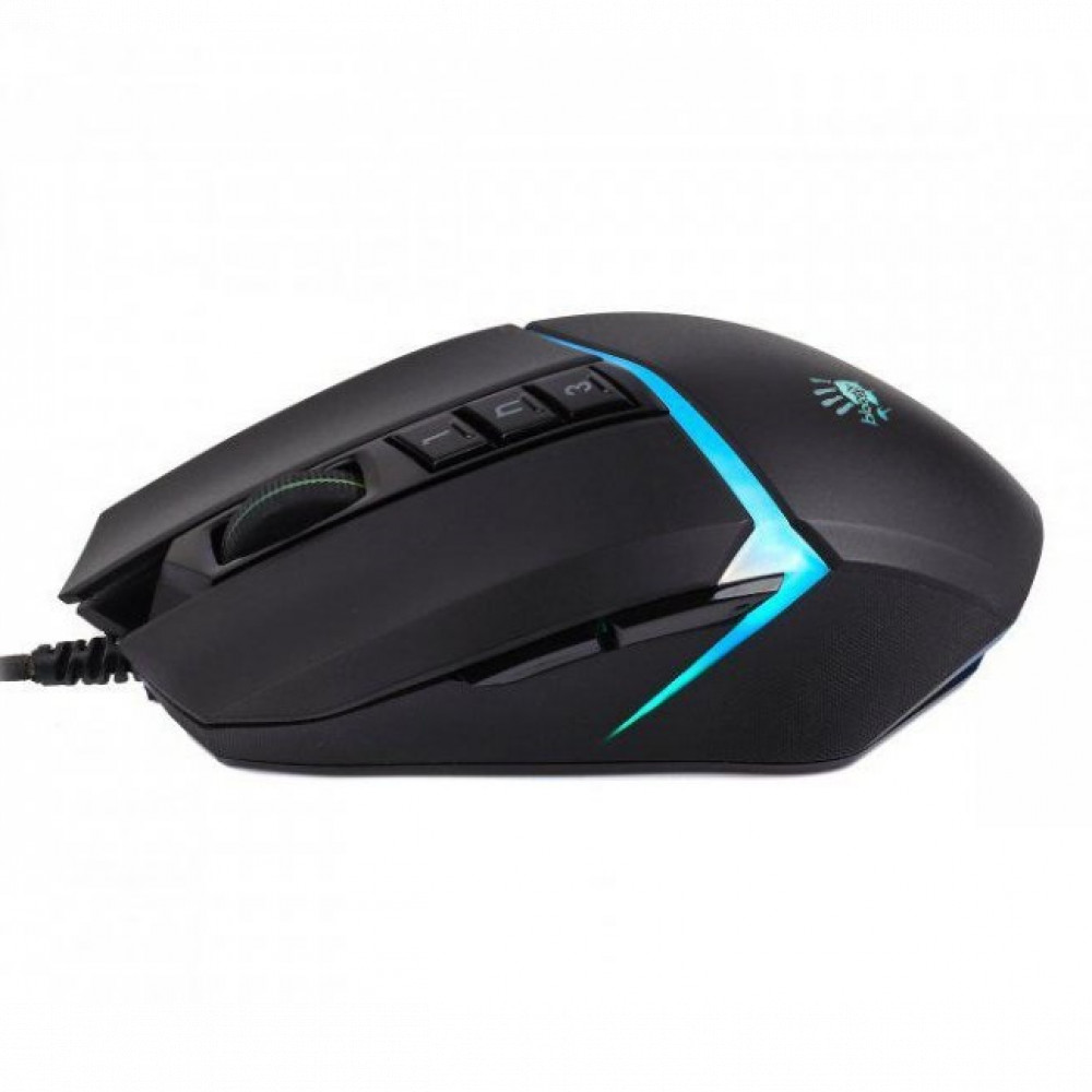 Мышь A4Tech W60 MAX/STONE BLACK ACTIVATED Игровые, Проводная - миниатюра 2