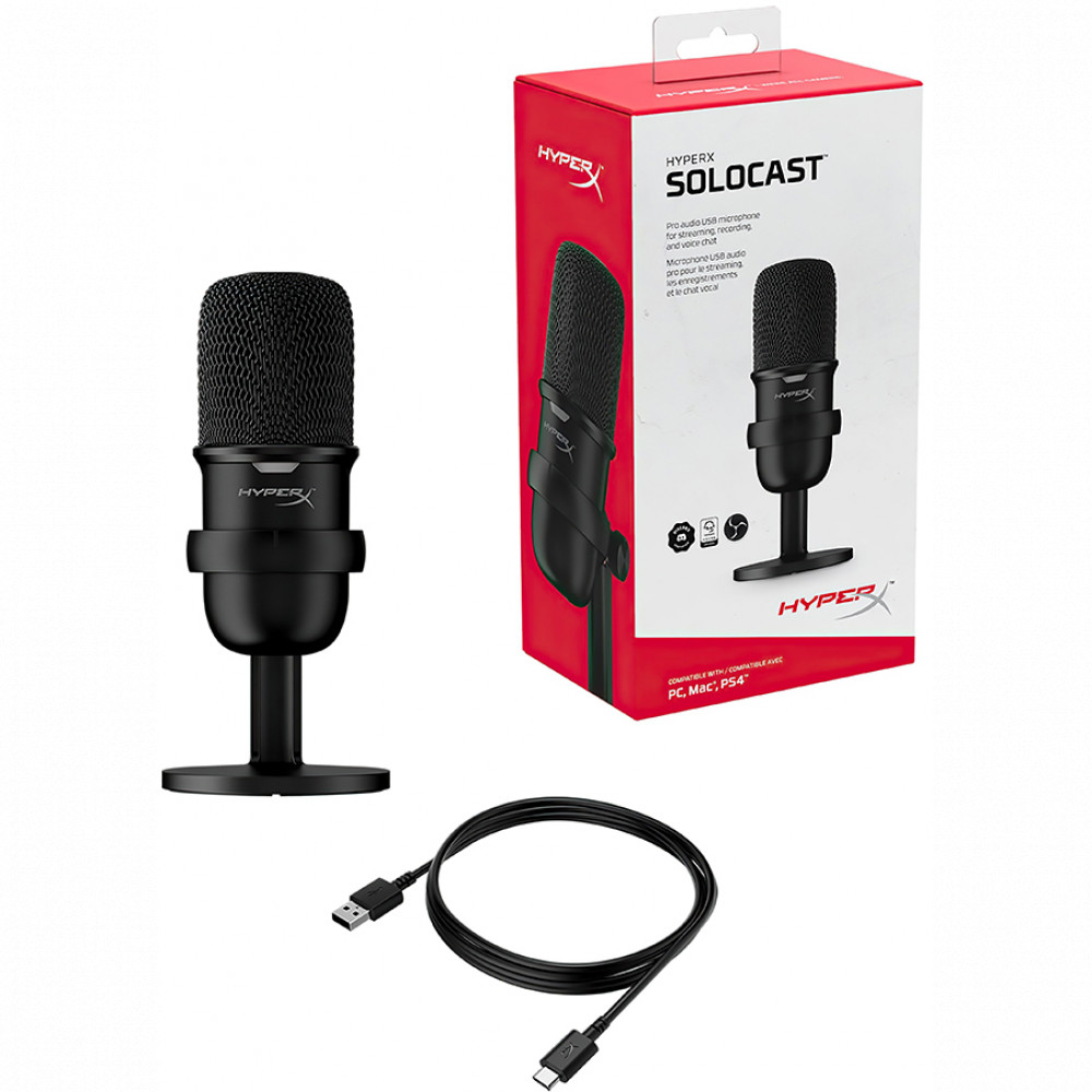 Микрофон HyperX SoloCast 4P5P8AA - миниатюра 3