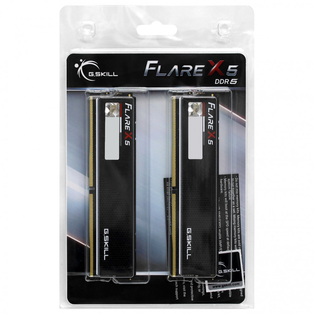 ОЗУ G.Skill Flare X5 F5-6400J3240G16GX2-FX5 DIMM, DDR5, 32 Гб (2 х 16 Гб), 6400 МГц - миниатюра 2