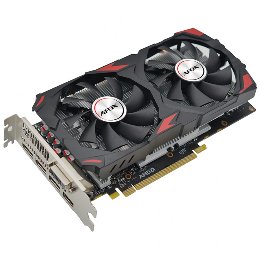 Видеокарта AFOX Radeon RX 570 GAMING AFRX570-8192D5H5-V2 8 ГБ - миниатюра 2
