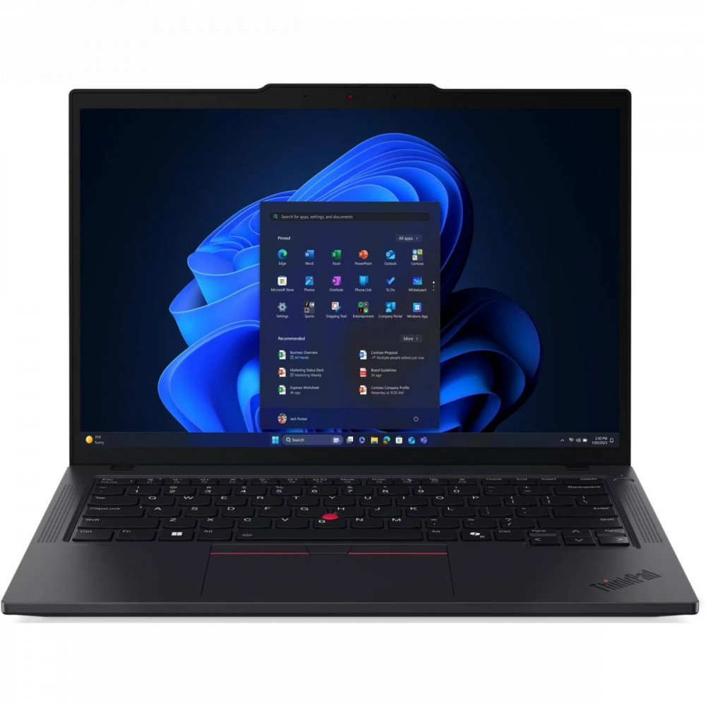 Ноутбук Lenovo ThinkPad T14 Gen 6 21QJ00F7FW 14 ", WUXGA 1920x1200 (16:10), AMD, 16 Гб, 512 ГБ, Radeon 860M - миниатюра 2