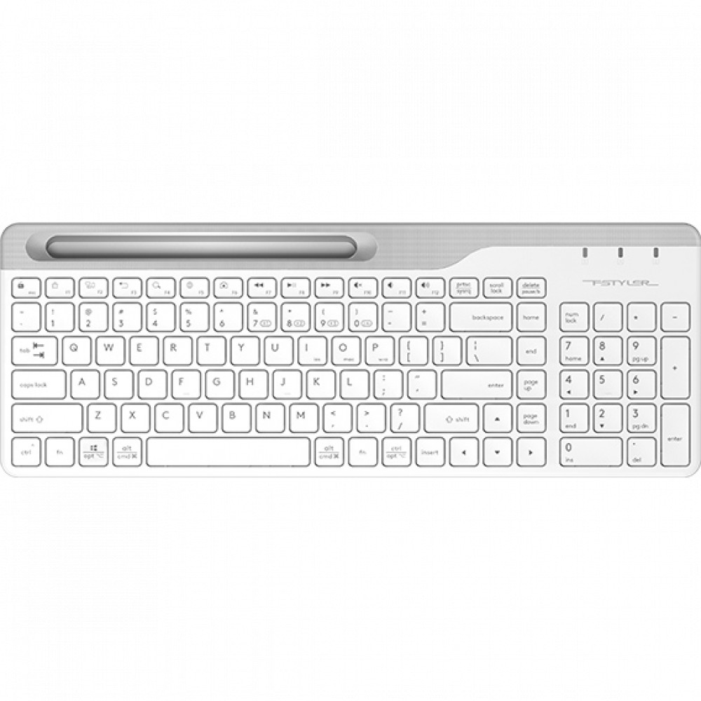 Клавиатура A4Tech Fstyler FBK25 FBK25 White Беспроводная, USB — фото товара