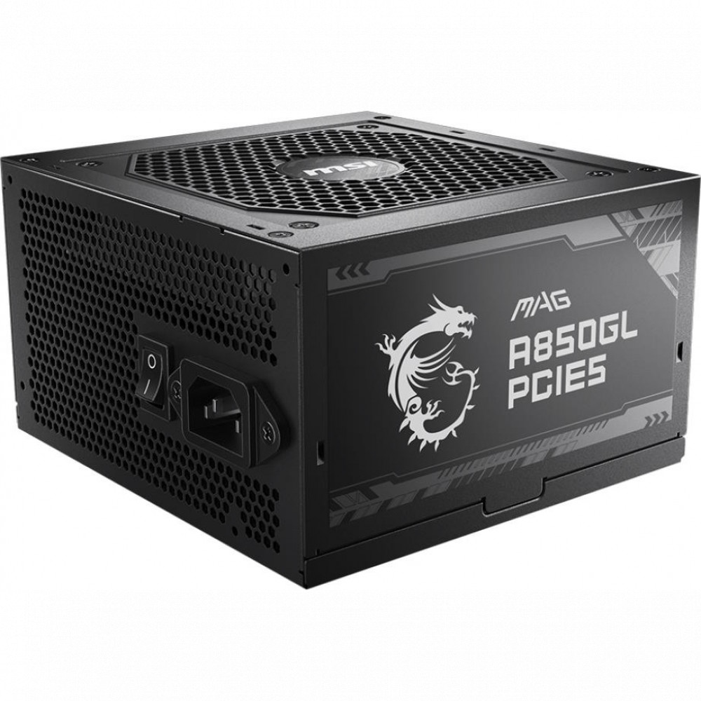 Блок питания MSI MAG A850GL PCIE5 850 Вт - миниатюра 2