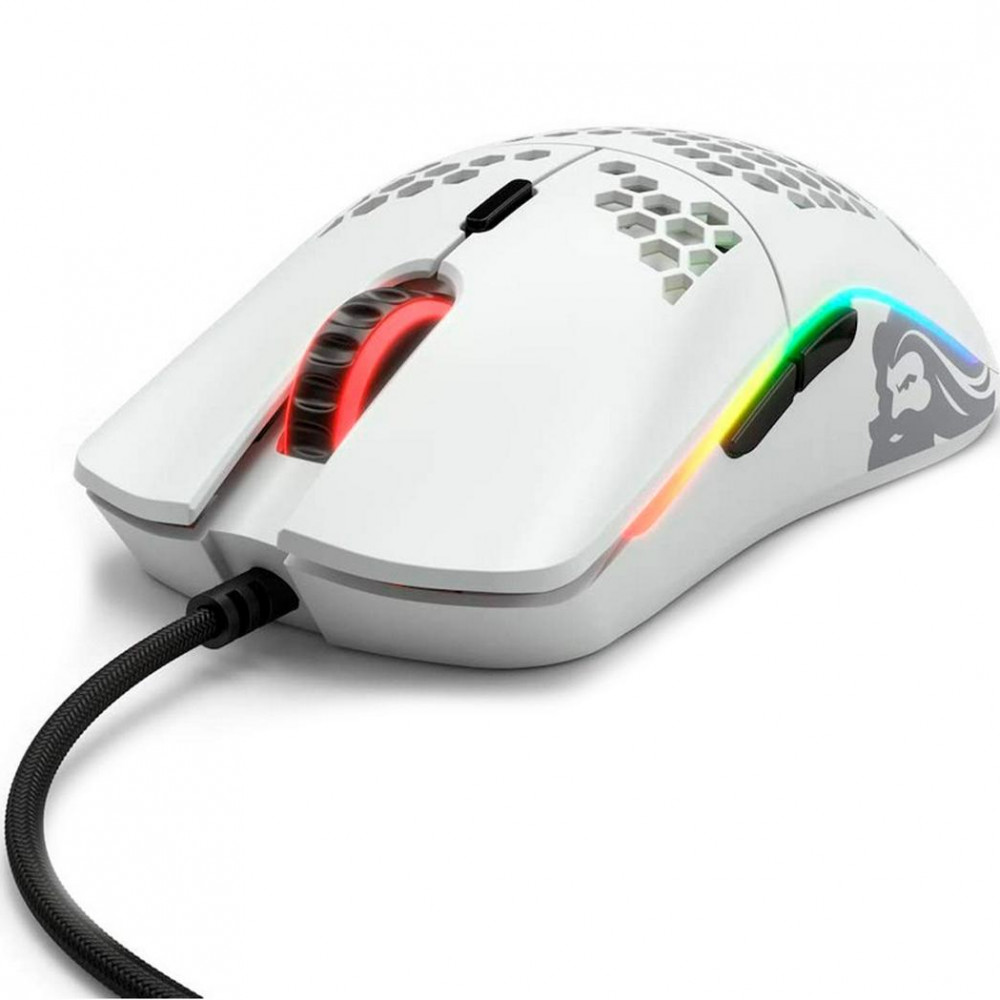 Мышь GLORIOUS Model O White GO-WHITE Игровые, Проводная - миниатюра 2