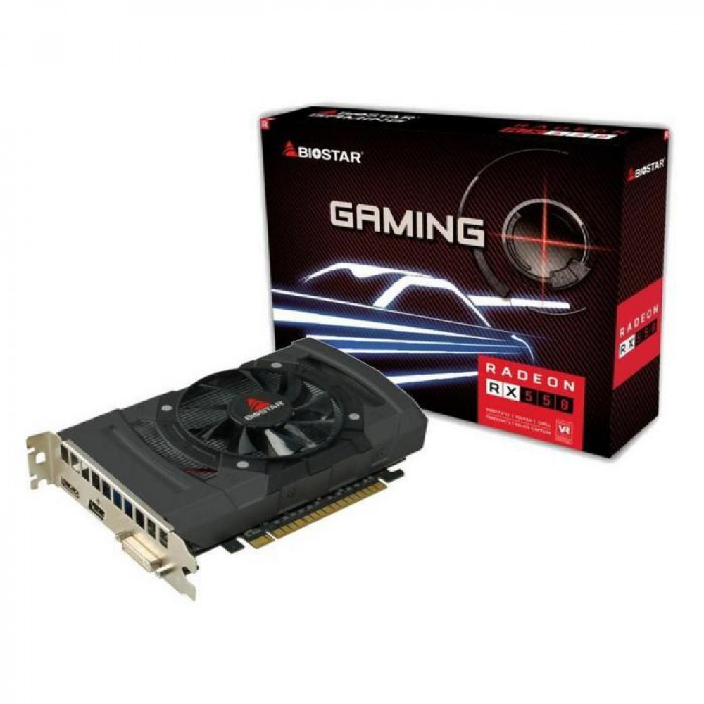 Видеокарта BIOSTAR RX550-4GB 4GB VA5505RF41 4 ГБ — фото товара