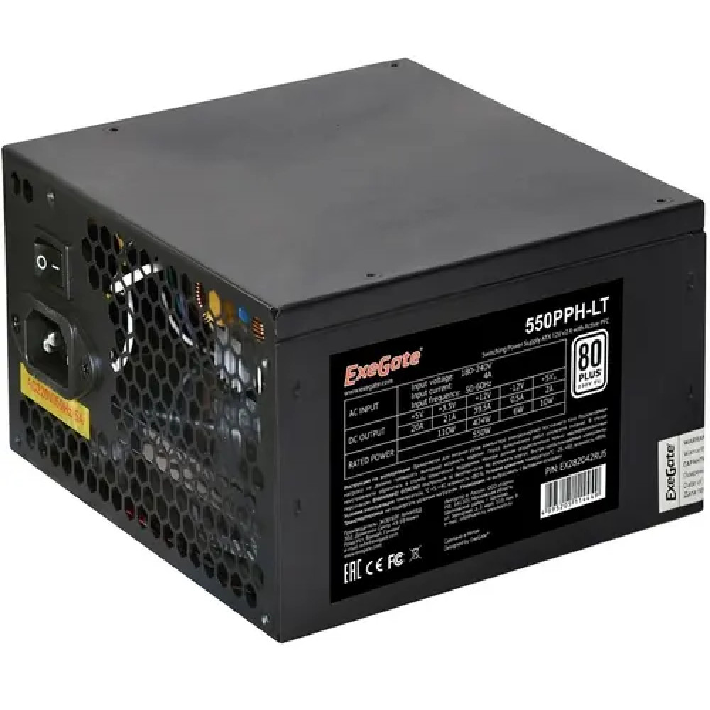 Блок питания ExeGate 550PPH-LT EX282042RUS-S 550 Вт - миниатюра 2