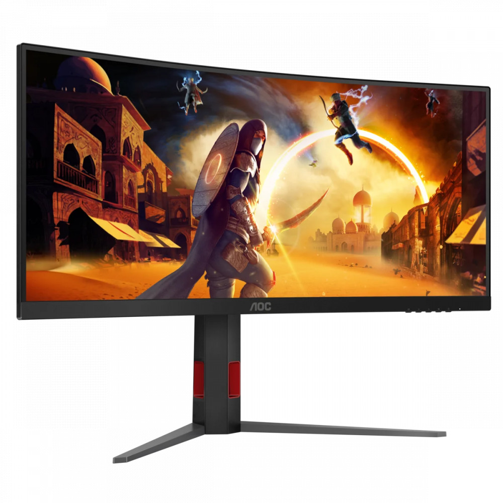 Монитор AOC CU34G4Z/01/00 34 ", VA, Ultra-Wide QHD 3440x1440 (21:9), 240 Гц - миниатюра 2