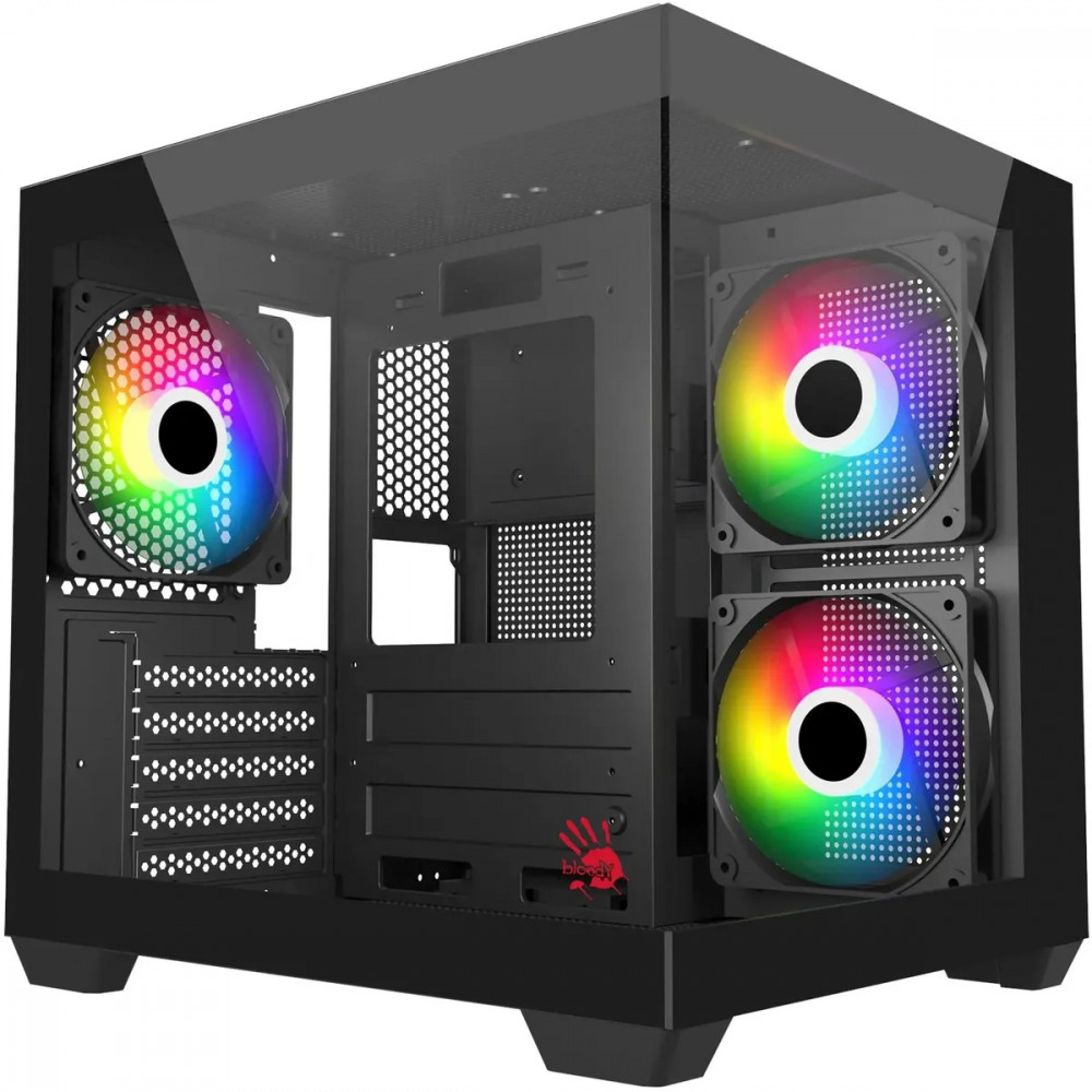 Корпус Bloody CC-121 Black CC-121-BK Mini-Tower — фото товара
