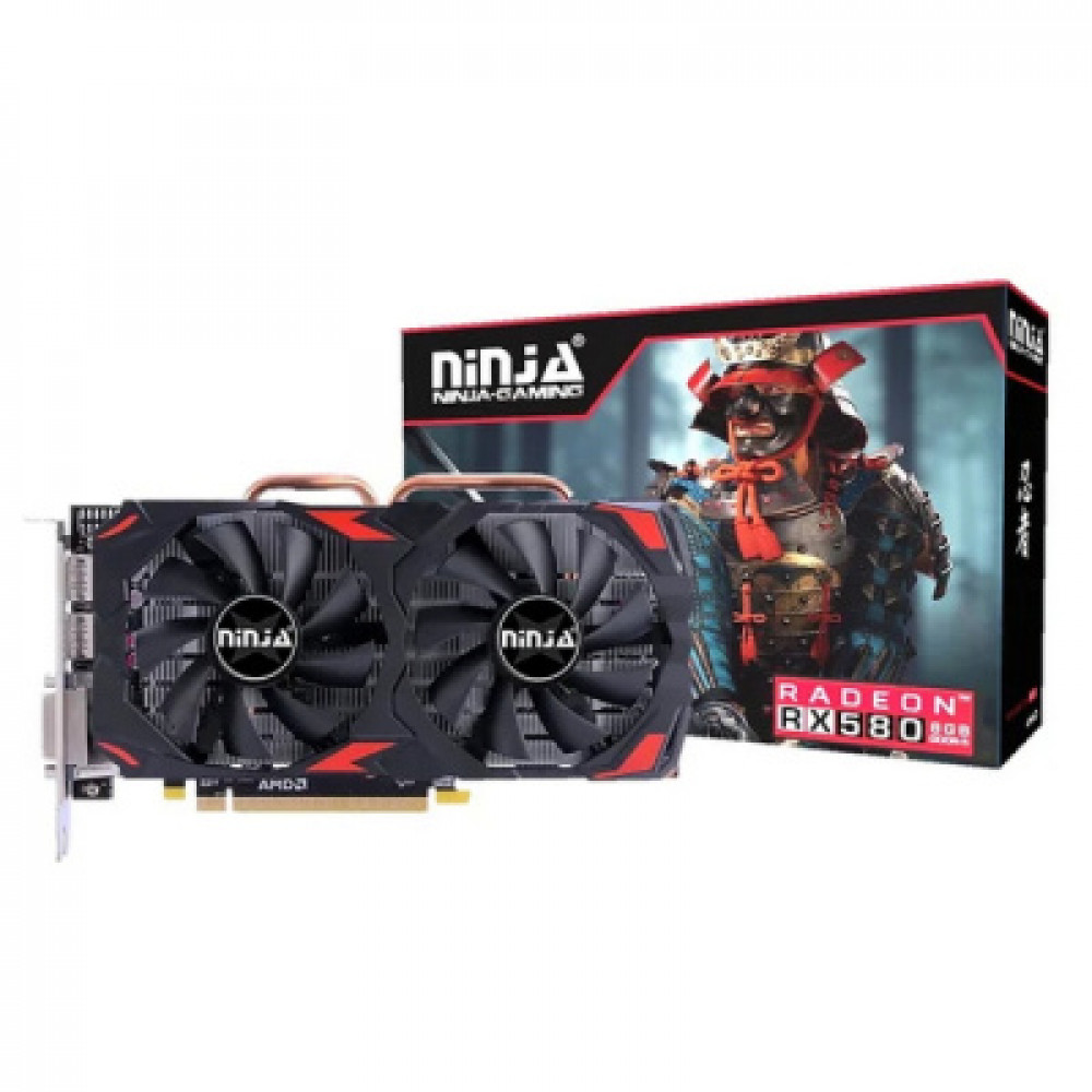 Видеокарта Ninja RX580 (2048SP) AFRX58085F 8 ГБ — фото товара