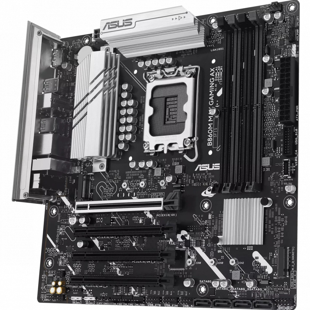 Материнская плата Asus B860M MAX GAMING AX 90MB1JZ0-M0EAY0 Micro-ATX, LGA 1851 - миниатюра 3