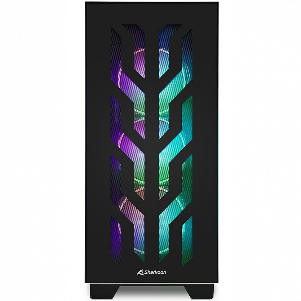 Корпус Sharkoon ELITE SHARK CA300T BLACK ELITE SHARK CA300T Bk Full-Tower - миниатюра 2