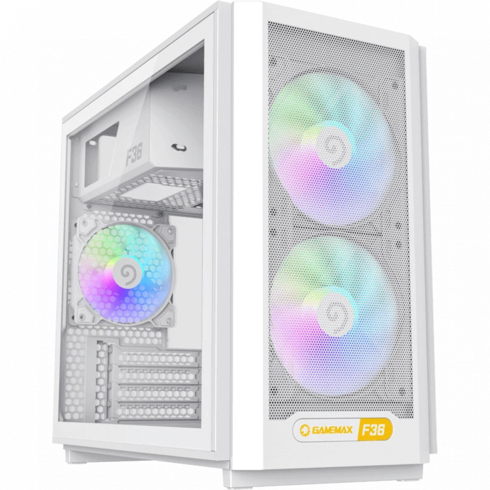 Корпус GameMax F36 WH - White 1116-4036R0010 Mini-Tower — фото товара