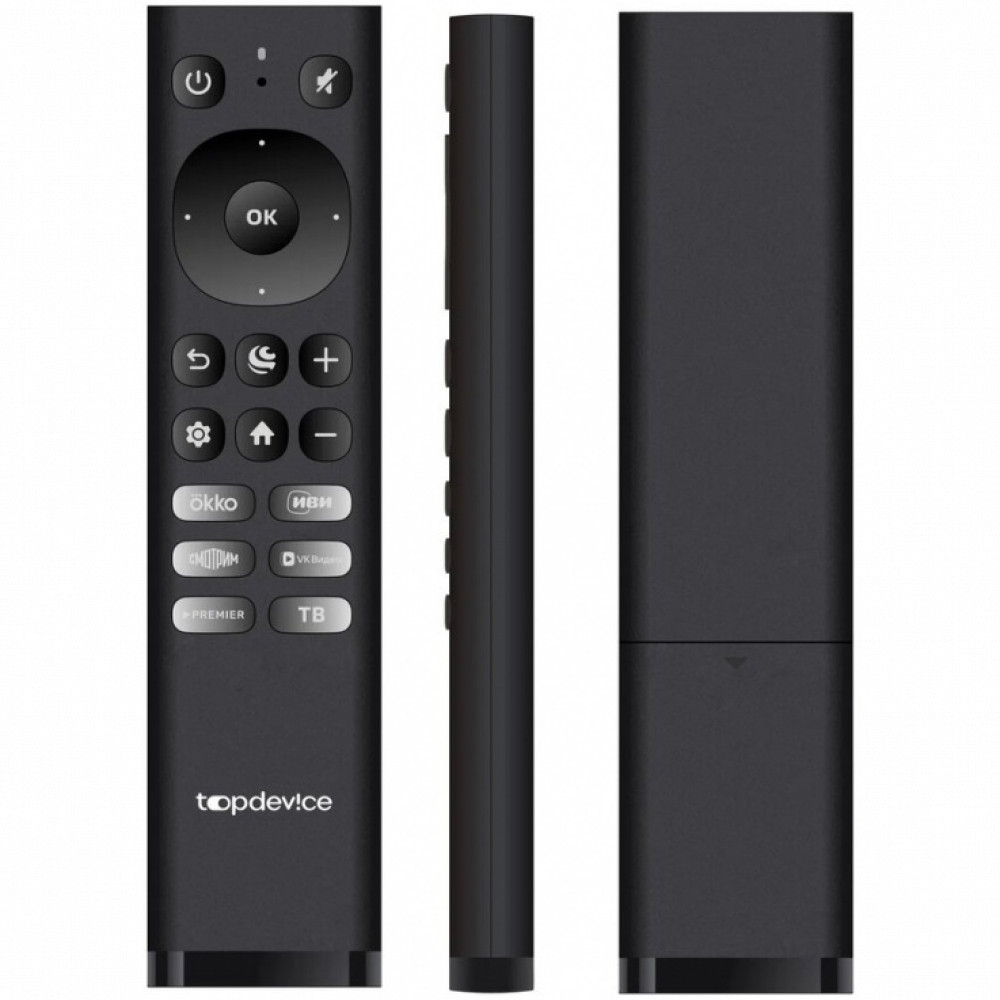Телевизор Topdevice TDTV43CS08U Black TDTV43CS08U_BK 43 ", Smart TV, Черный - миниатюра 3