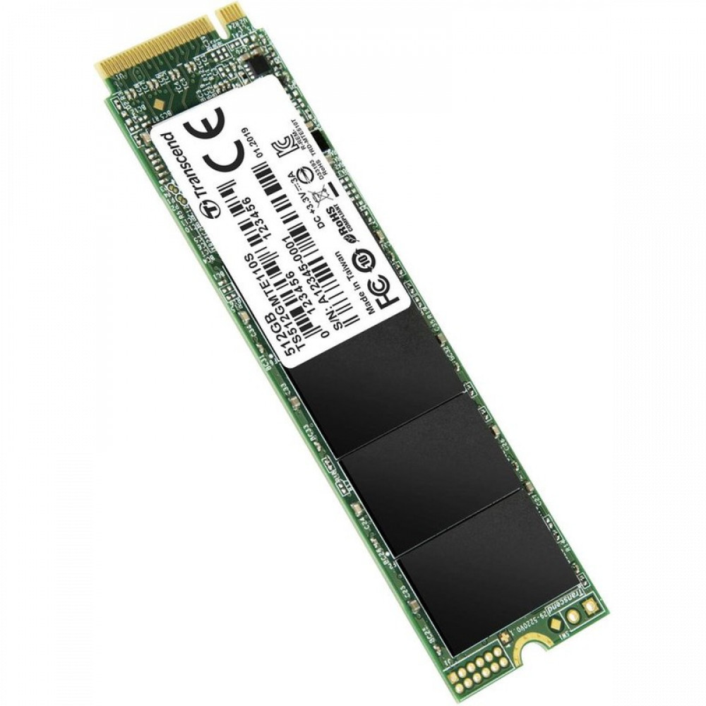 Жесткий диск Transcend MTE115S TS500GMTE115S SSD (твердотельные), 500 ГБ, M.2, PCIe - миниатюра 2