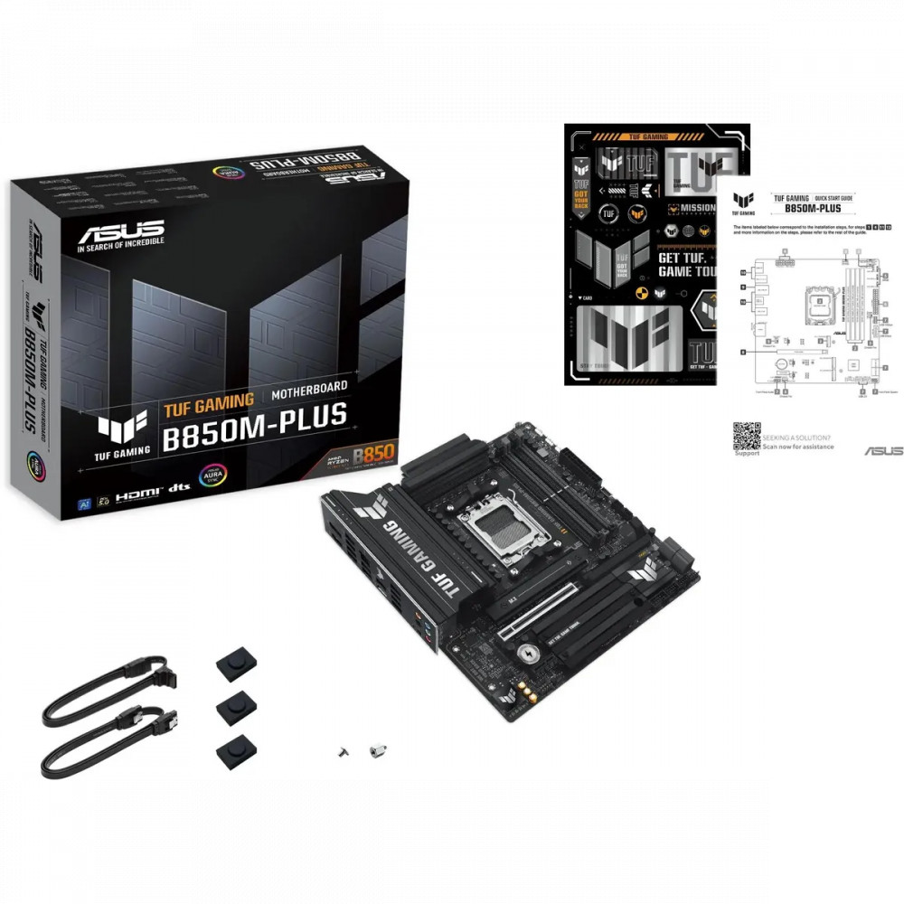 Материнская плата Asus TUF GAMING B850M-PLUS 90MB1IX0-M0EAY0 Micro-ATX, AMD AM5 - миниатюра 9