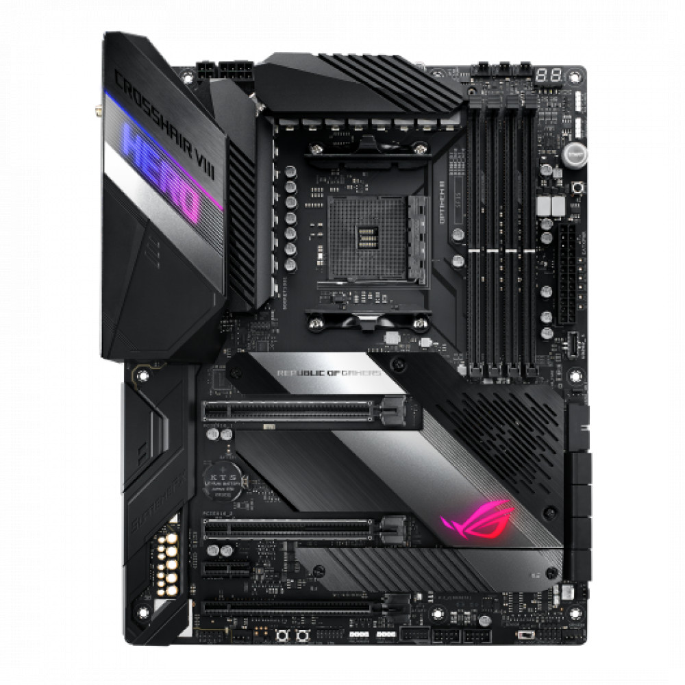 Материнская плата Asus ROG CROSSHAIR VIII HERO (WI-FI) 90MB10T0-M0EAY0 ATX, AMD AM4 — фото товара
