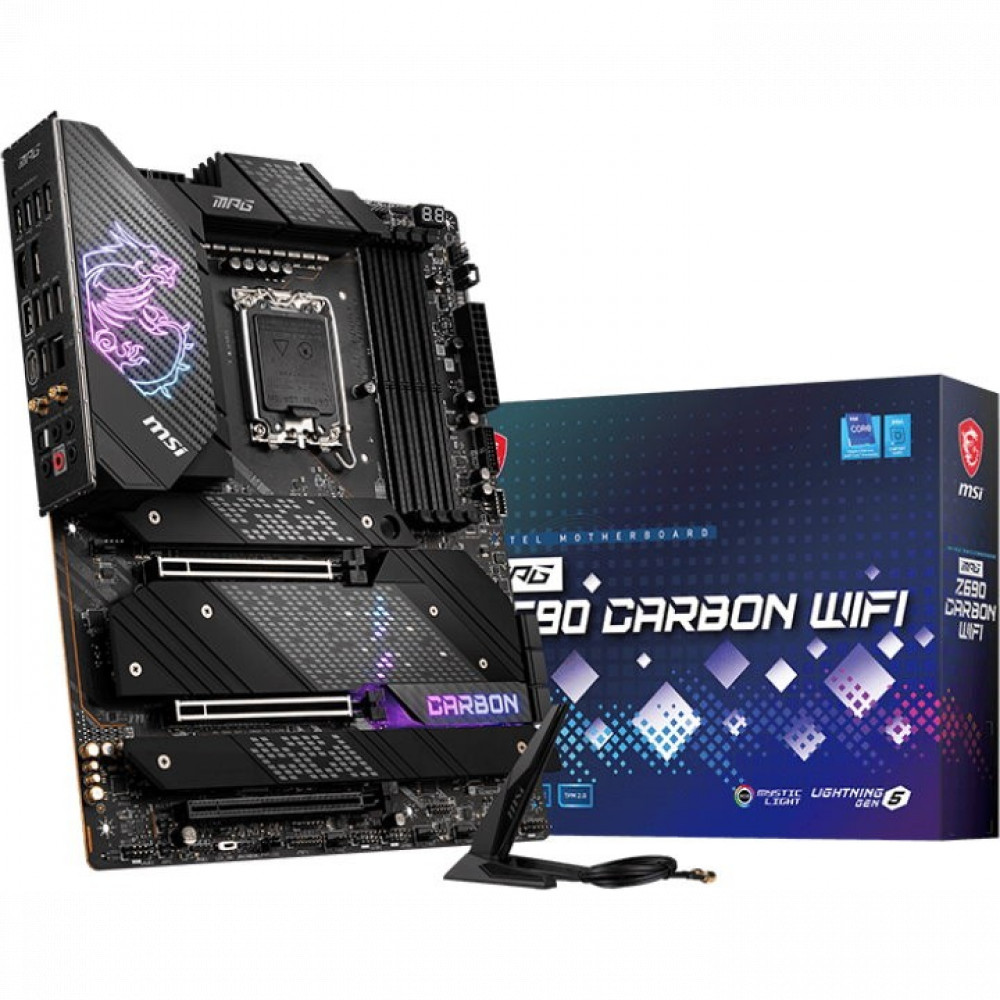 Материнская плата MSI MPG Z690 CARBON WIFI ATX, LGA 1700 - миниатюра 5