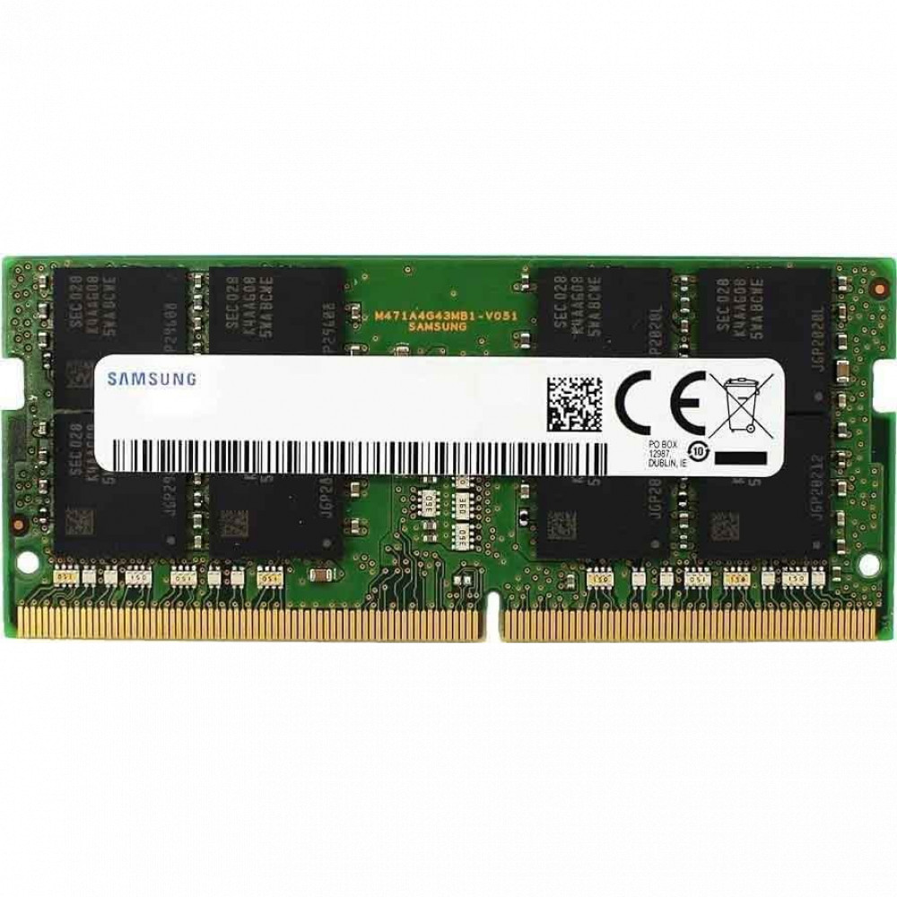 ОЗУ Samsung DDR4 8GB SODIMM M471A1G44BB0-CWE SO-DIMM, DDR4, 8 Гб, 3200 МГц — фото товара