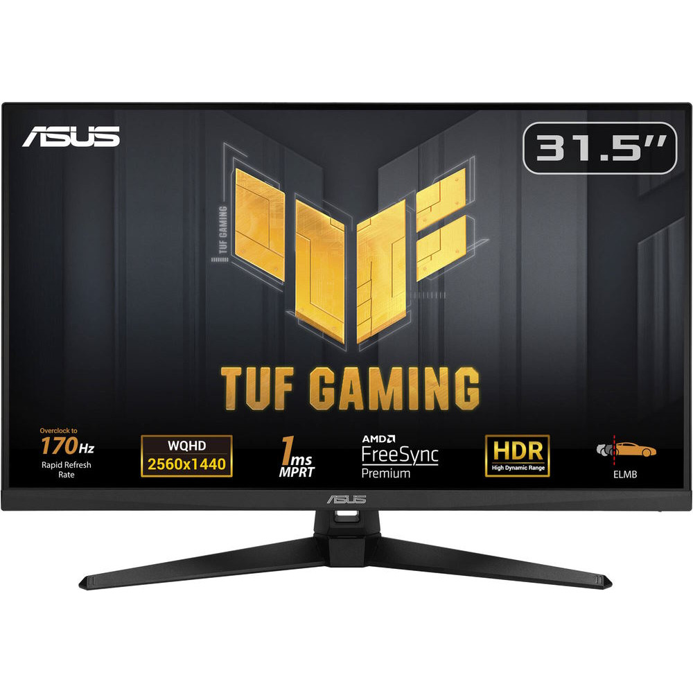 Монитор Asus TUF Gaming VG32AQA1A 90LM07L0-B02370 31.5 ", VA, Quad HD 2560x1440 (16:9), 170 Гц - миниатюра 2