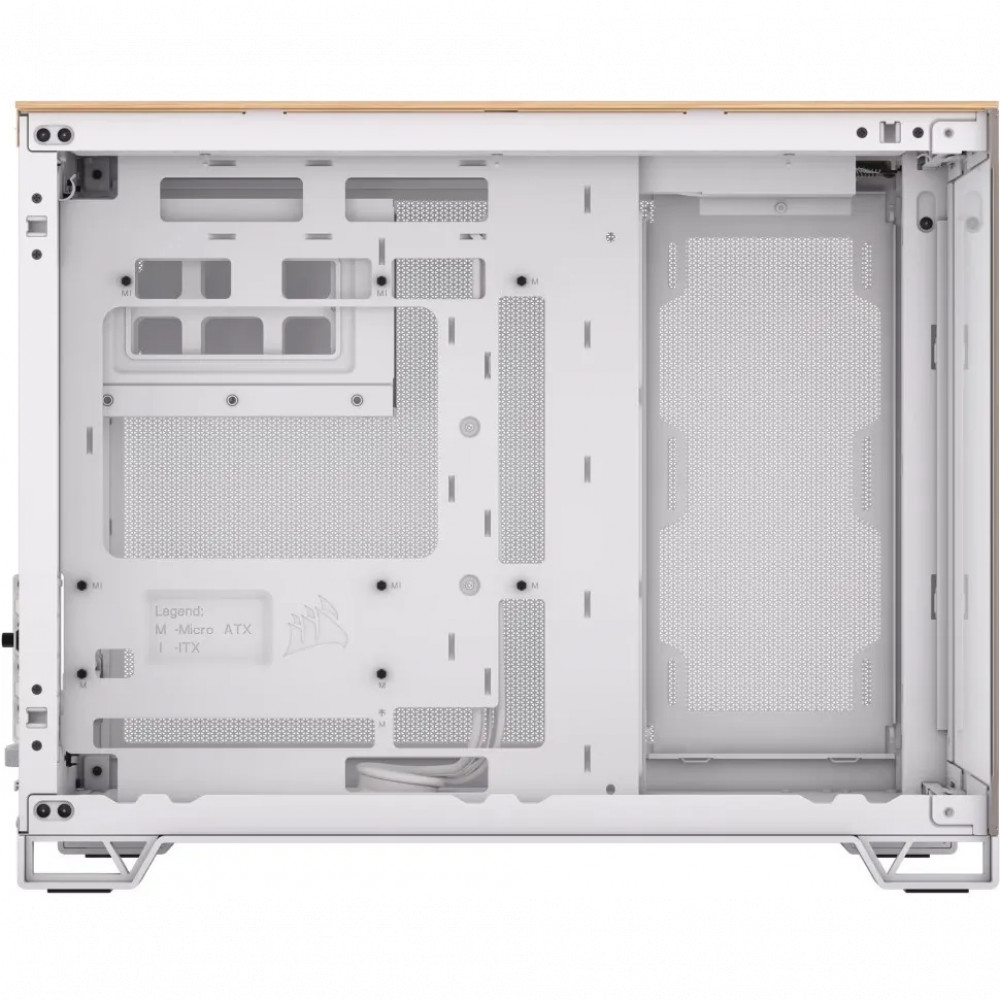 Корпус Corsair 2500X White - Bamboo Wood CC-9011288-WW Mid-Tower - миниатюра 5
