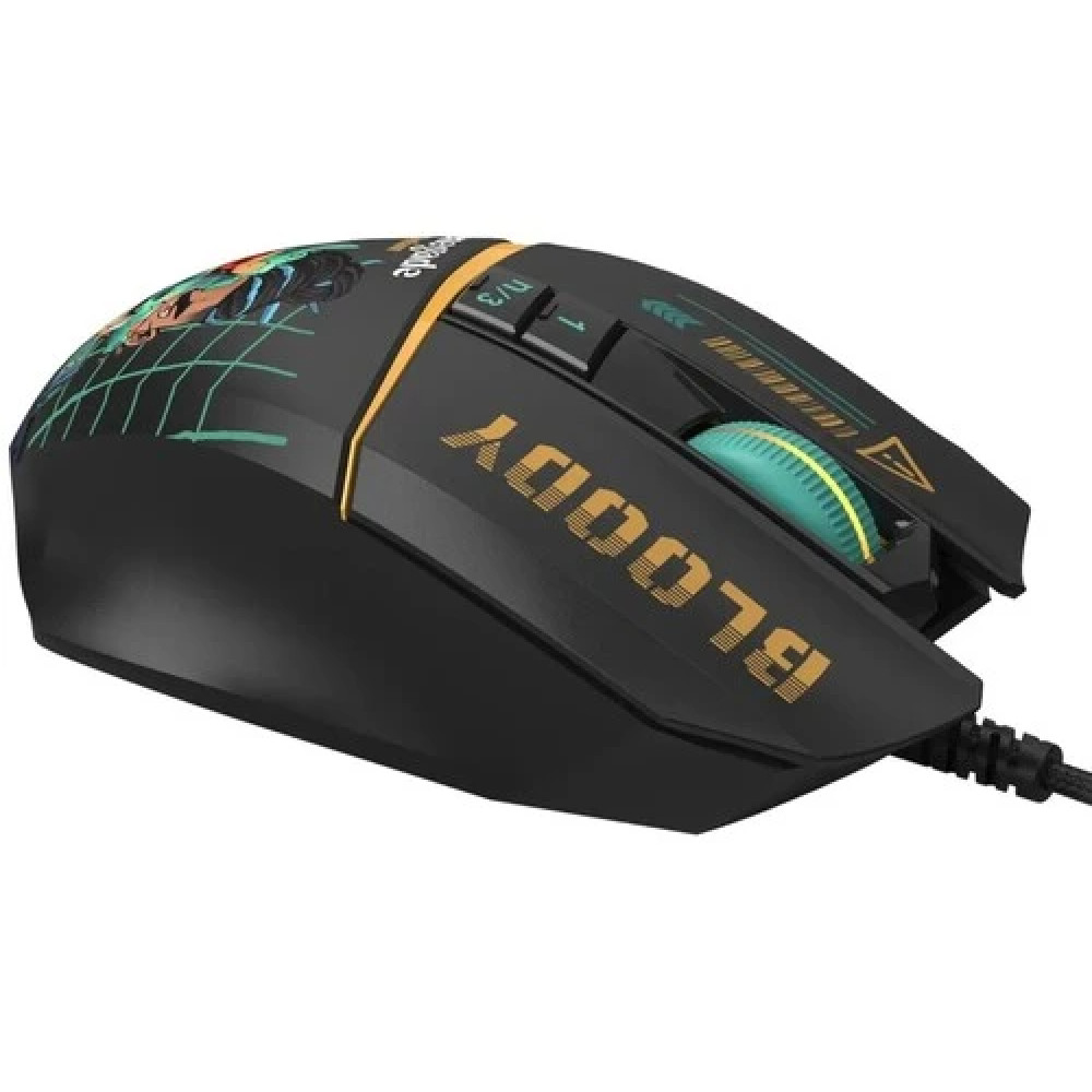 Мышь A4Tech W63 Max Renegade Black W63 MAX Игровые, Проводная - миниатюра 2